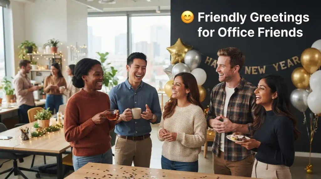 Friendly Greetings for Office Friends