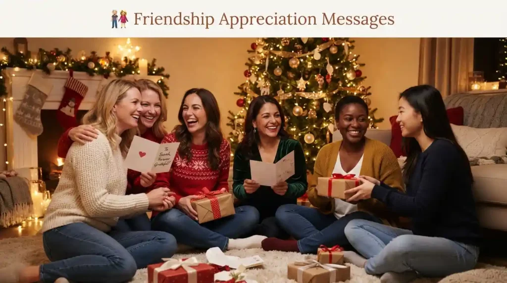 Friendship Appreciation Messages