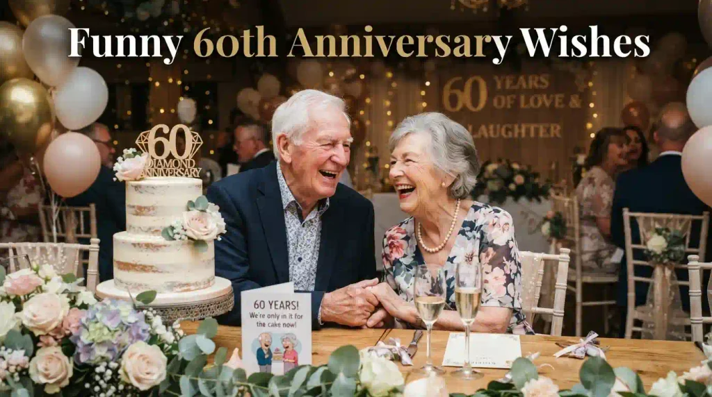 Funny 60th Anniversary Wishes