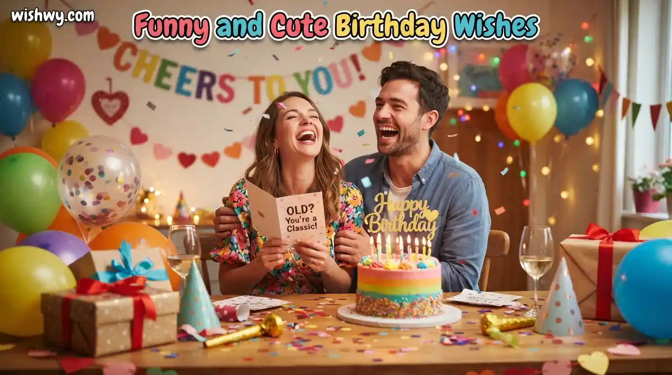 Funny and Cute Birthday Wishes