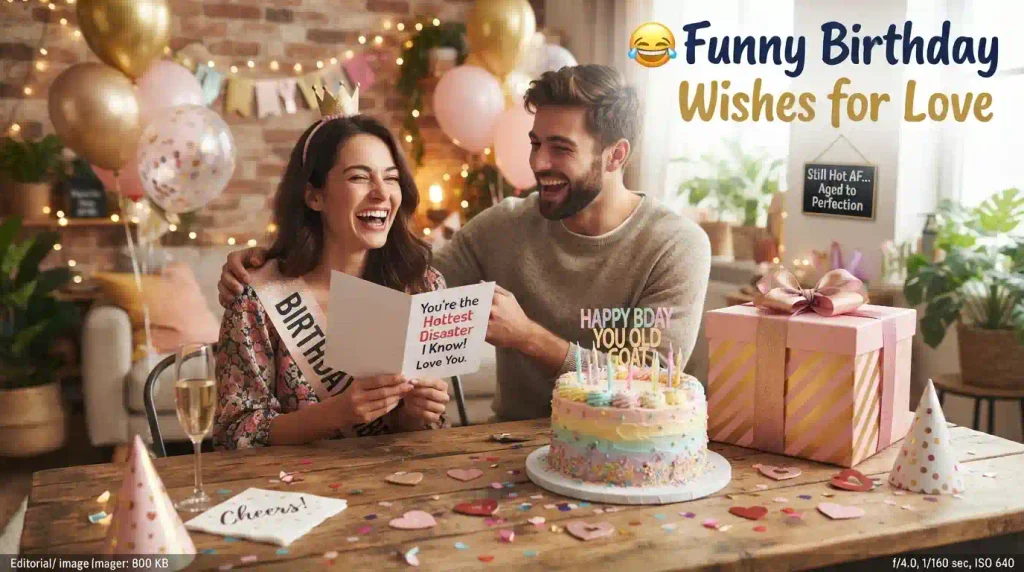 Funny Birthday Wishes for Love