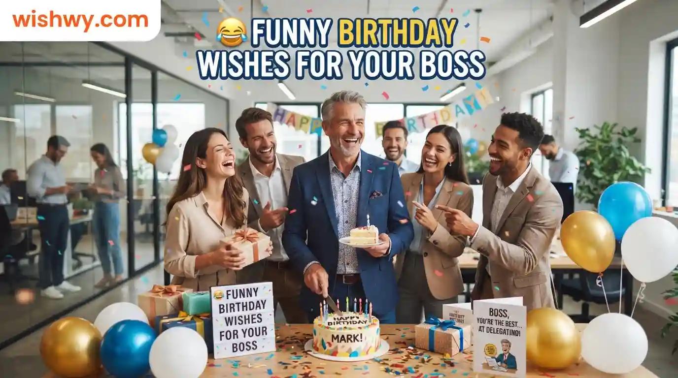 Funny Birthday Wishes for Your Boss