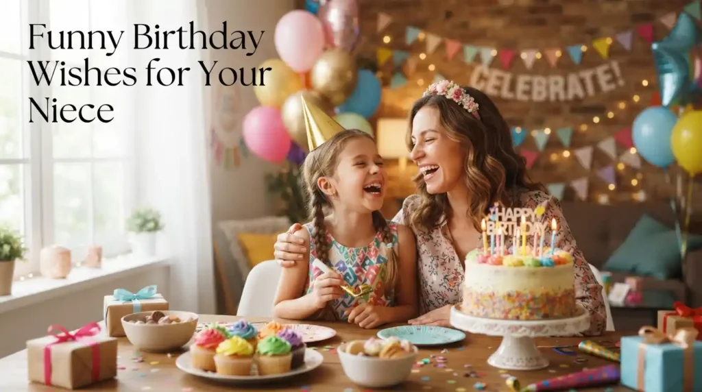 Funny Birthday Wishes for Your Niece