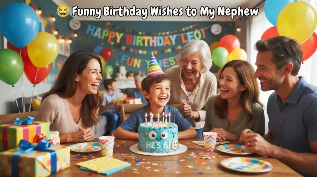 Funny Birthday Wishes to My Nephew