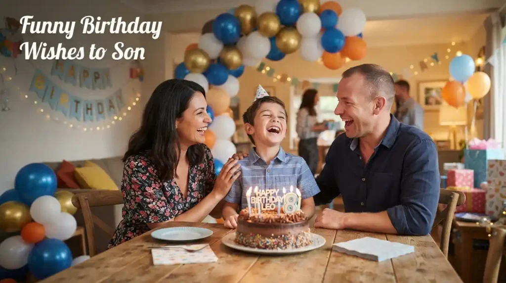 Funny Birthday Wishes to Son