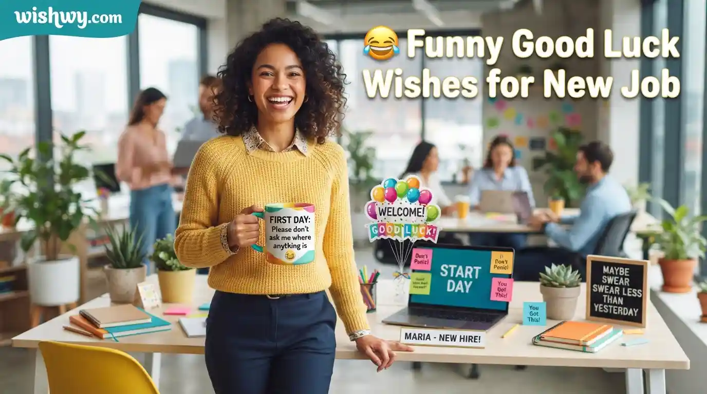 Funny Good Luck Wishes for New Job