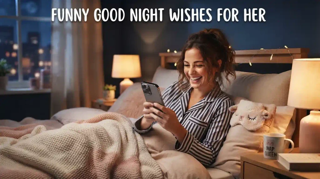 Funny Good Night Wishes for Her