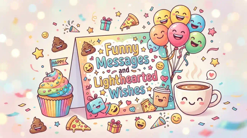Funny Messages and Lighthearted Wishes