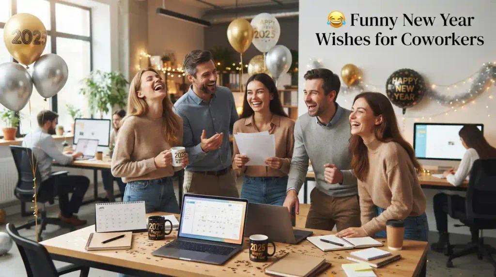 Funny New Year Wishes for Coworkers