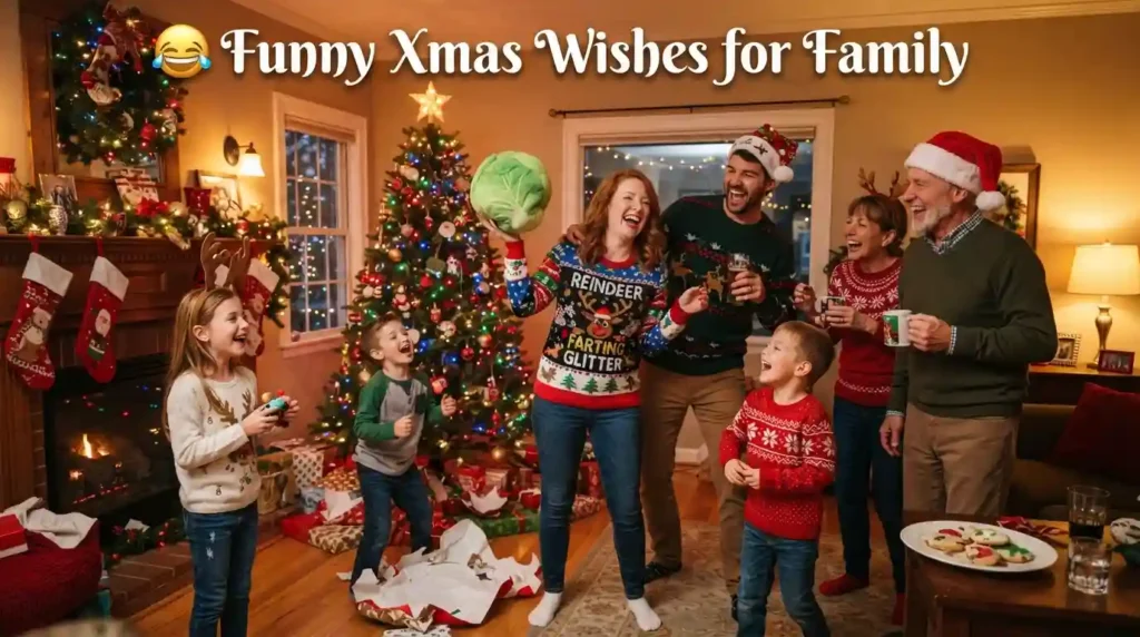Funny Xmas Wishes for Family