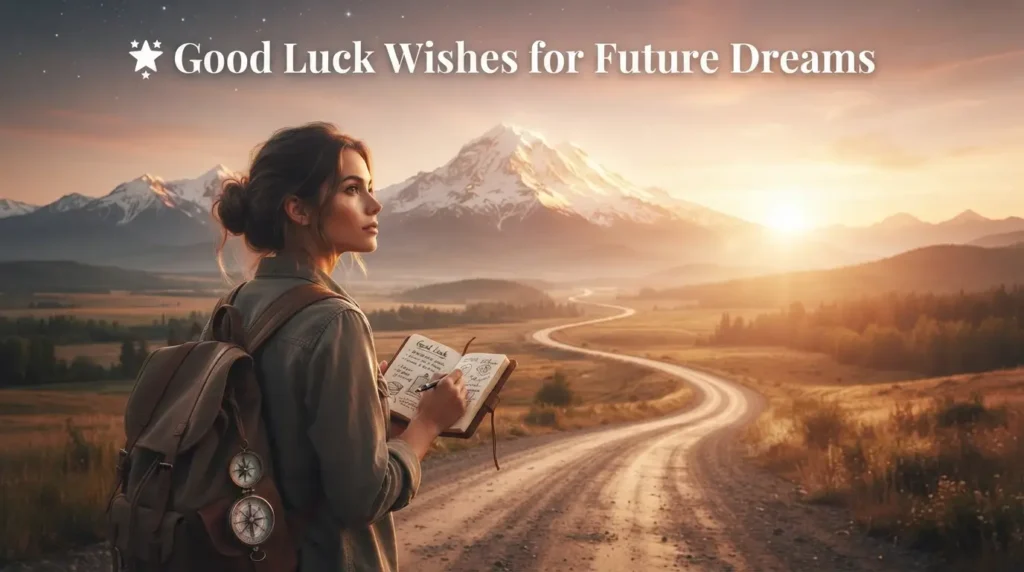 Good Luck Wishes for Future Dreams