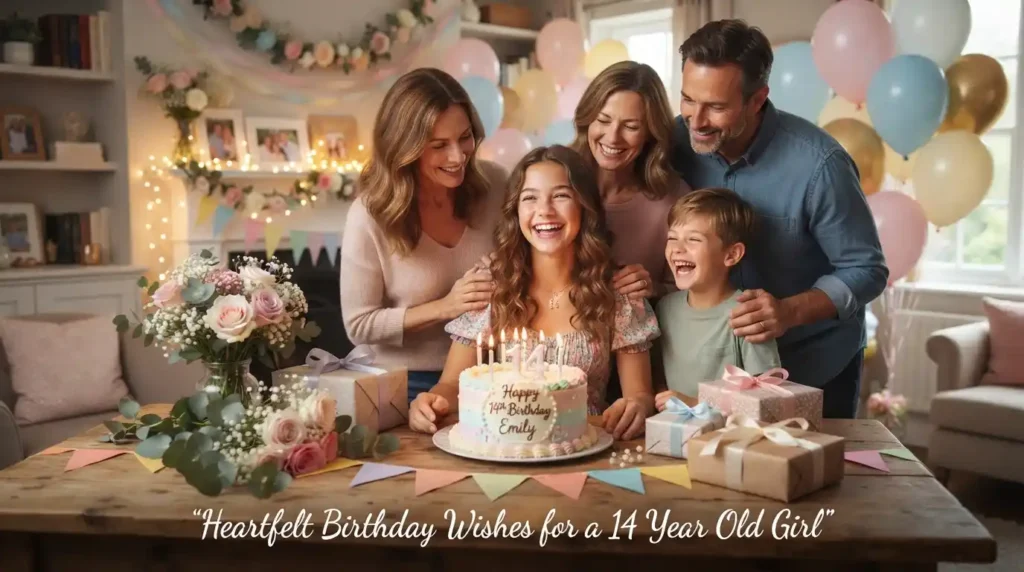 Heartfelt Birthday Wishes for a 14 Year Old Girl