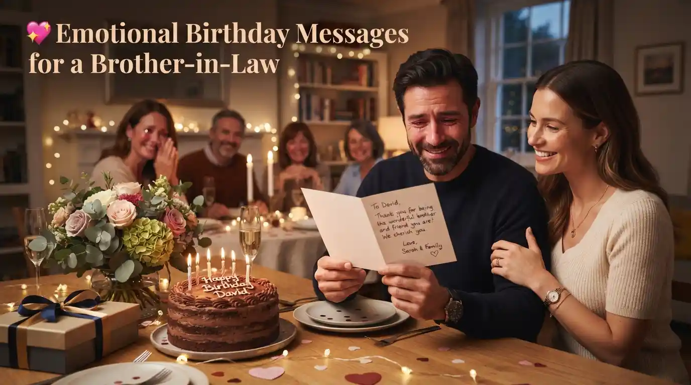 Heartfelt Birthday Wishes for a Brother in Law