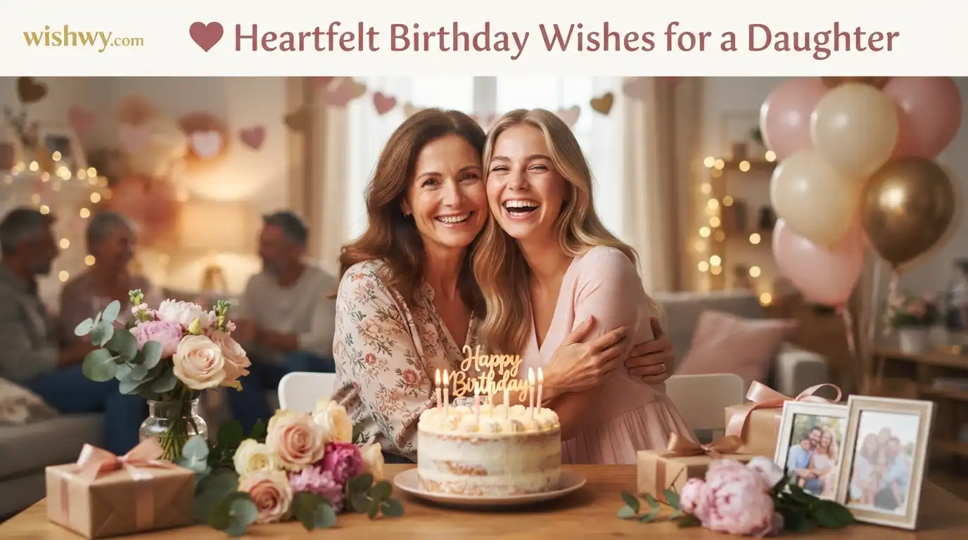 Heartfelt Birthday Wishes for a Daughter