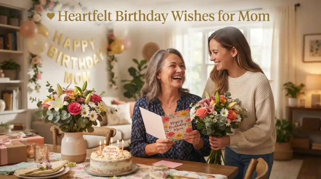 Heartfelt Birthday Wishes for Mom