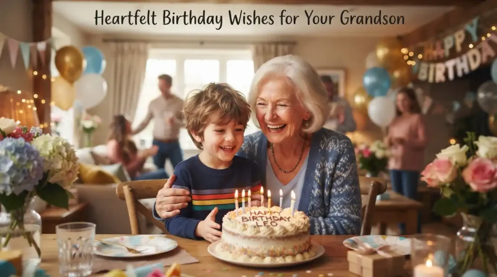 Heartfelt Birthday Wishes for Your Grandson