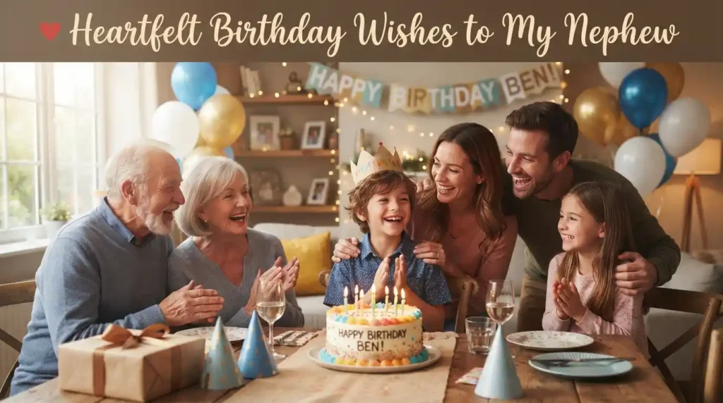 Heartfelt Birthday Wishes to My Nephew
