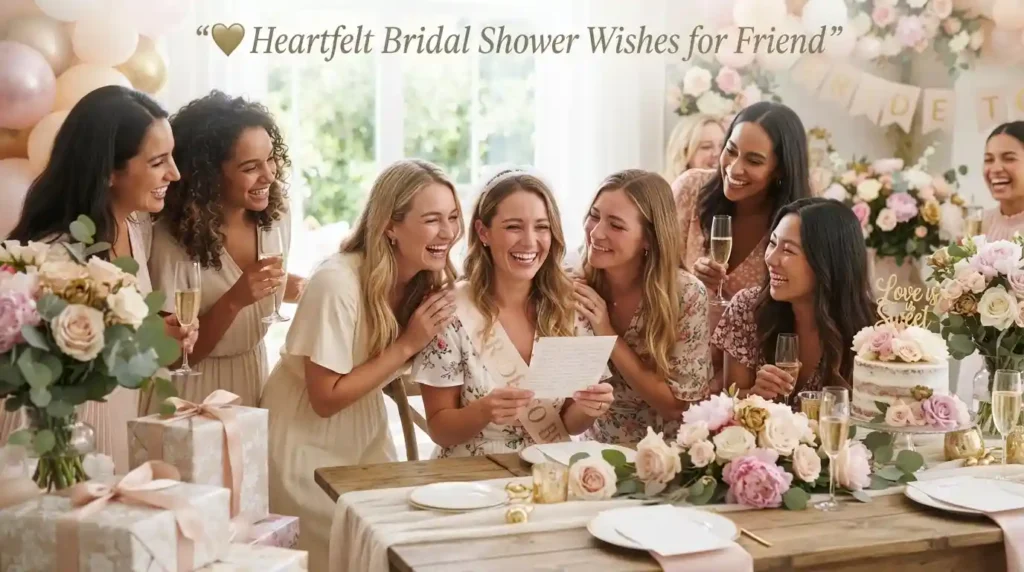 Heartfelt Bridal Shower Wishes for Friend