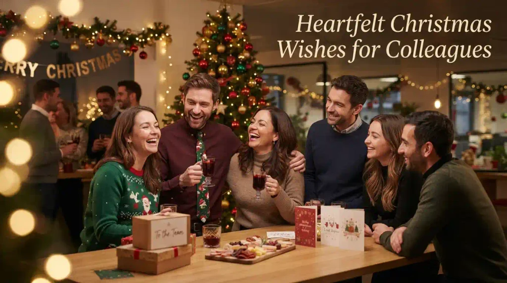 Heartfelt Christmas Wishes for Colleagues