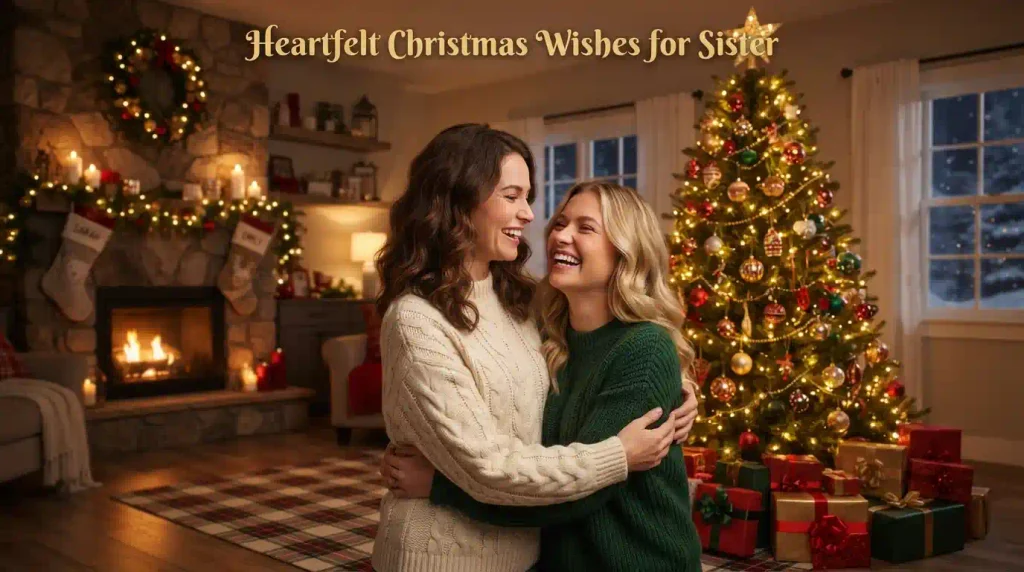 Heartfelt Christmas Wishes for Sister