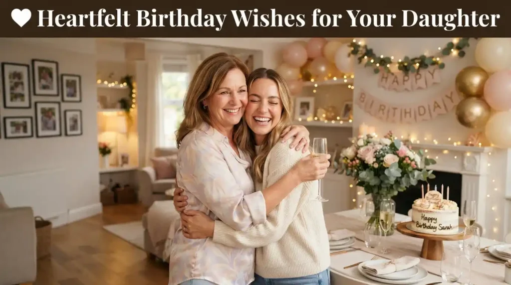 Heartfelt Happy Birthday Wishes for Daughter From Mom
