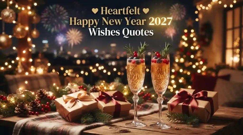 Heartfelt Happy New Year 2027 Wishes Quotes