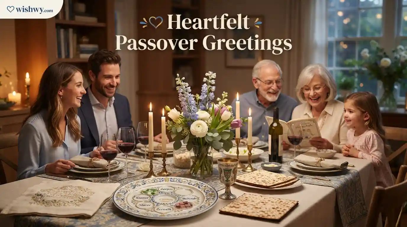 Heartfelt Passover Greetings