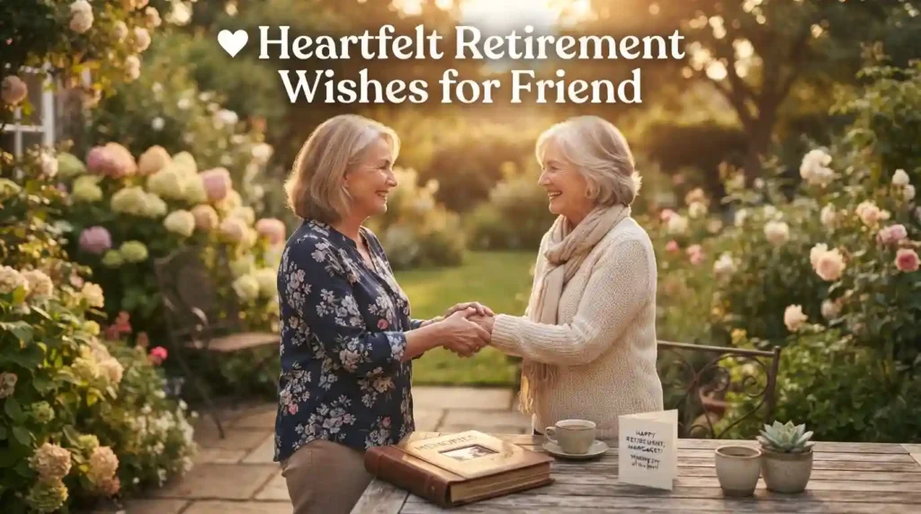 Heartfelt Retirement Wishes for Friend