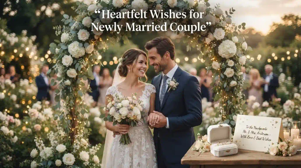 Heartfelt Wishes for Newly Married Couple