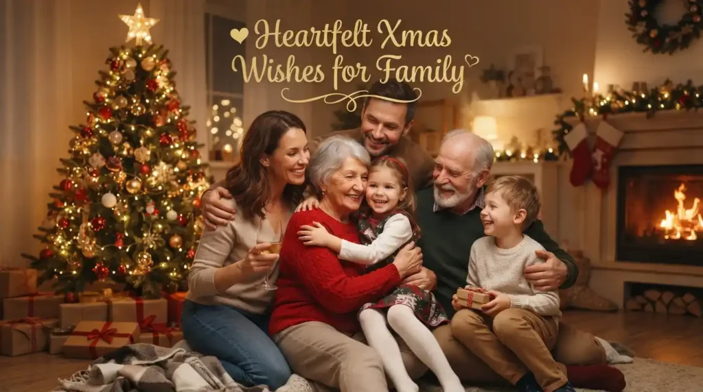 Heartfelt Xmas Wishes for Family