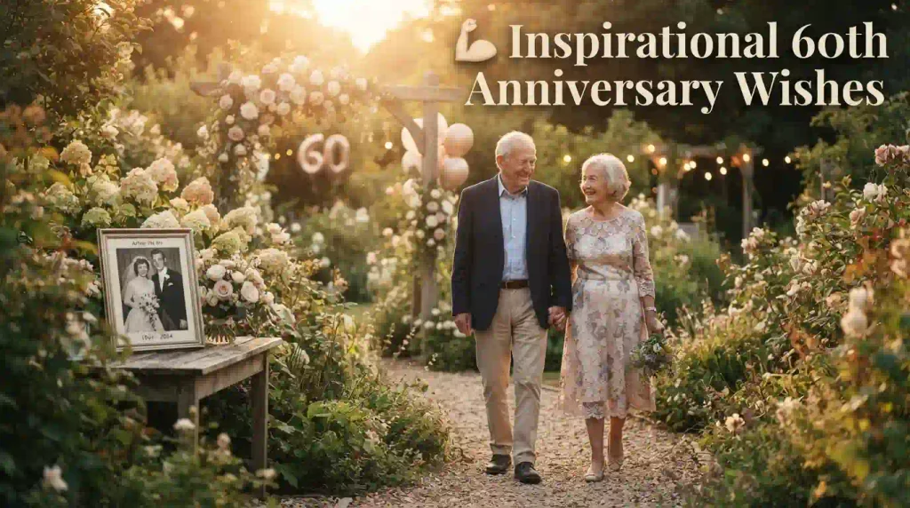 Inspirational 60th Anniversary Wishes