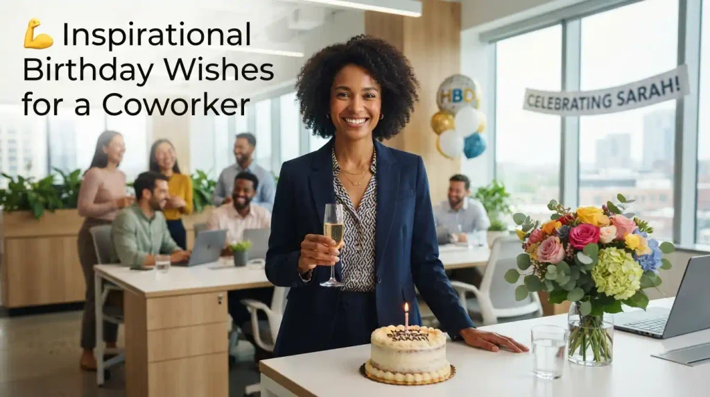Inspirational Birthday Wishes for a Coworker