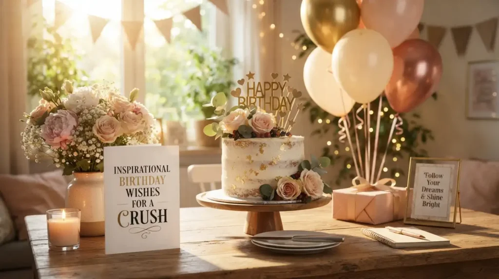 Inspirational Birthday Wishes for a Crush