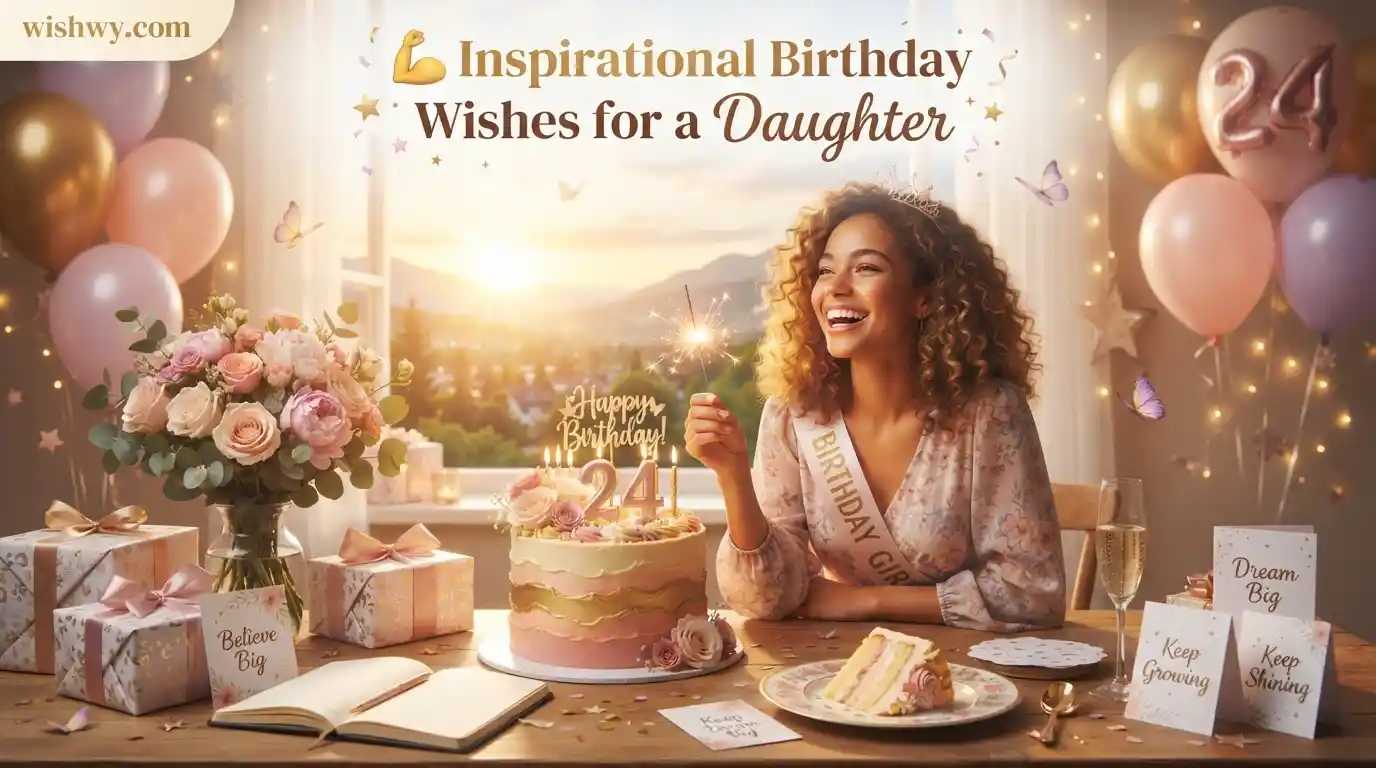 Inspirational Birthday Wishes for a Daughter