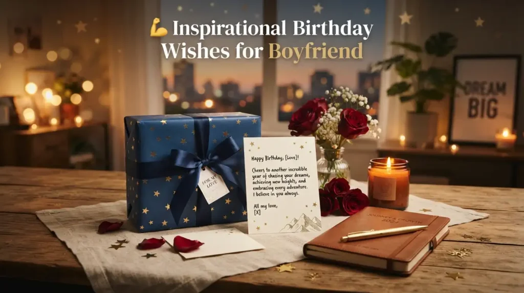 Inspirational Birthday Wishes for Boyfriend