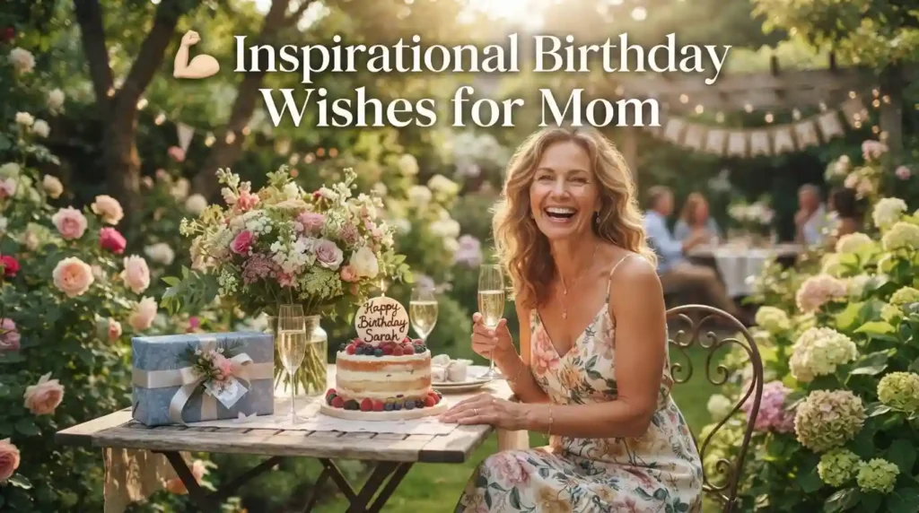 Inspirational Birthday Wishes for Mom