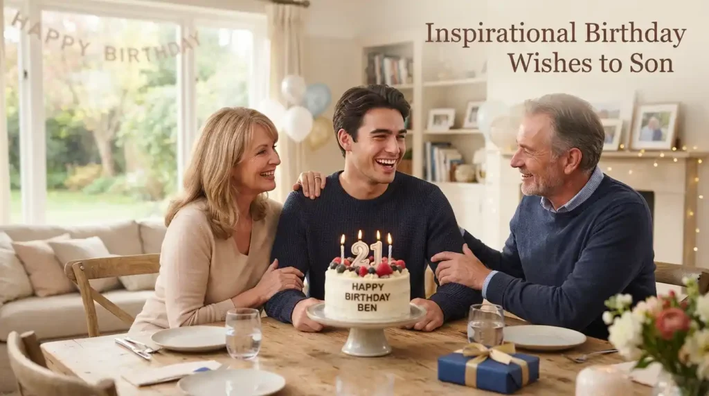 Inspirational Birthday Wishes to Son