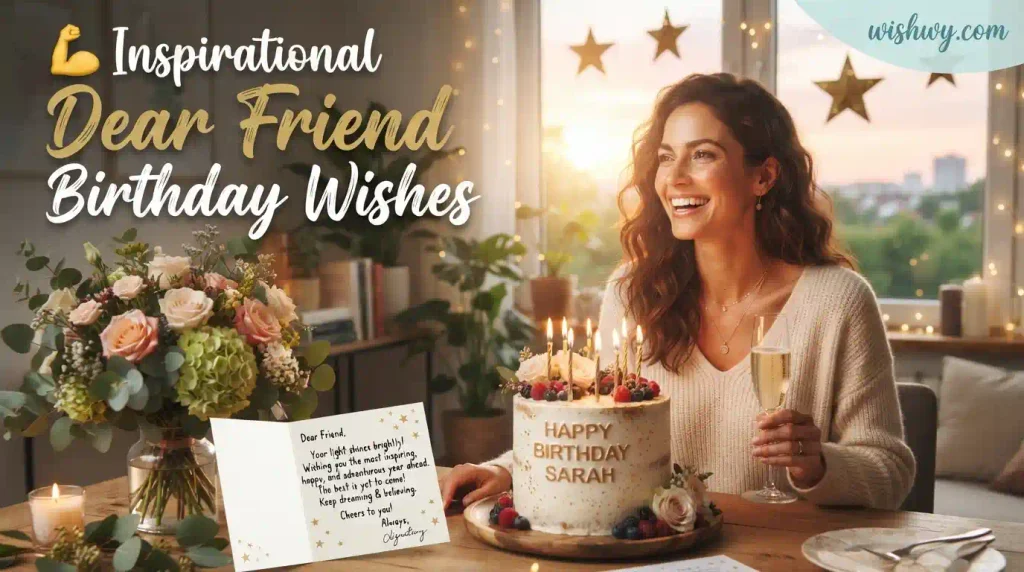 Inspirational Dear Friend Birthday Wishes