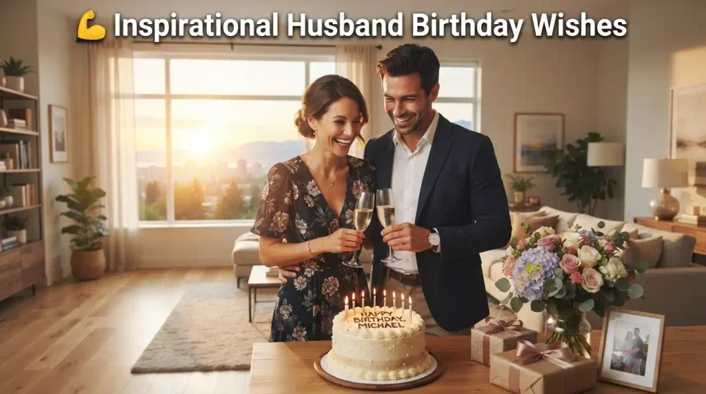 Inspirational Husband Birthday Wishes