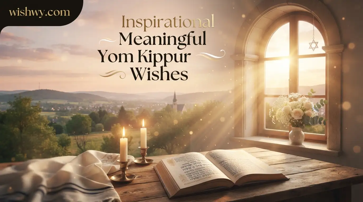 Inspirational Meaningful Yom Kippur Wishes