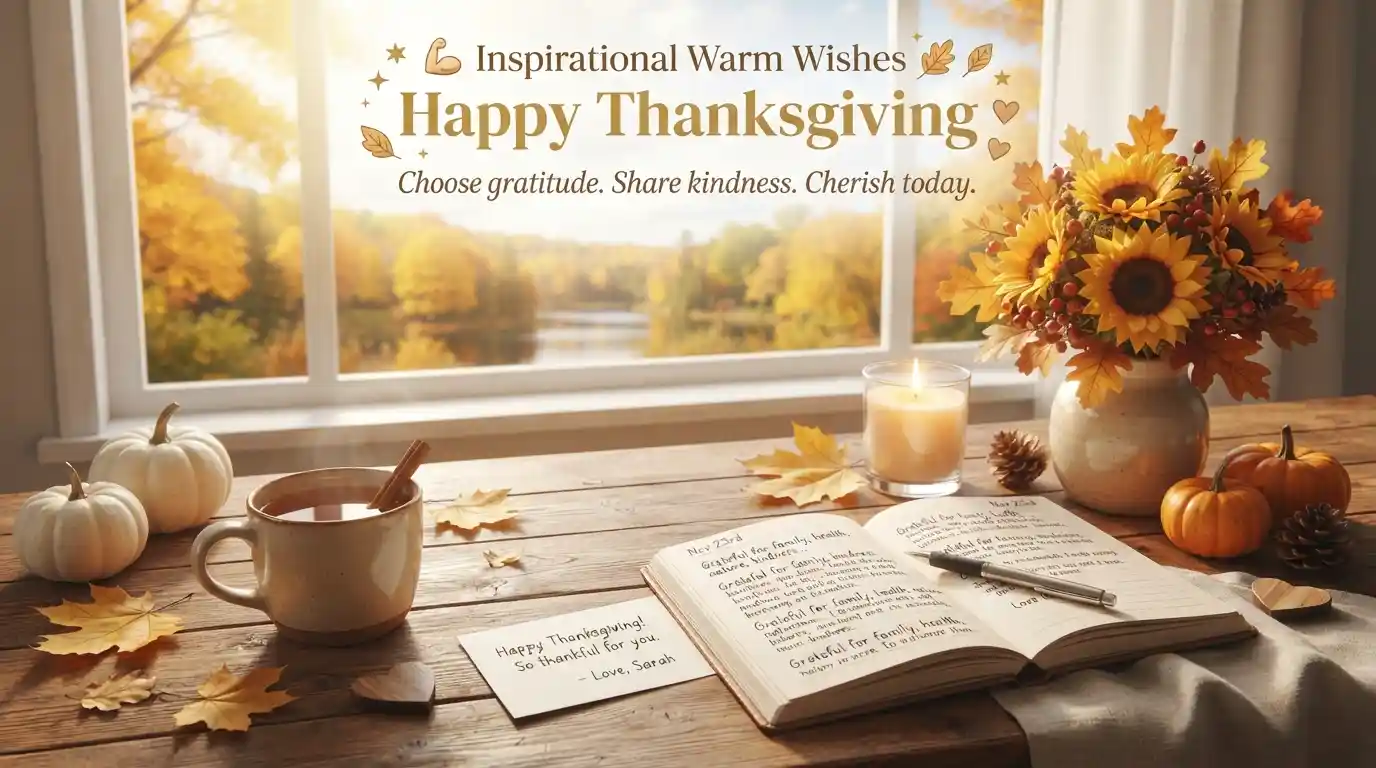 Inspirational Warm Wishes Happy Thanksgiving
