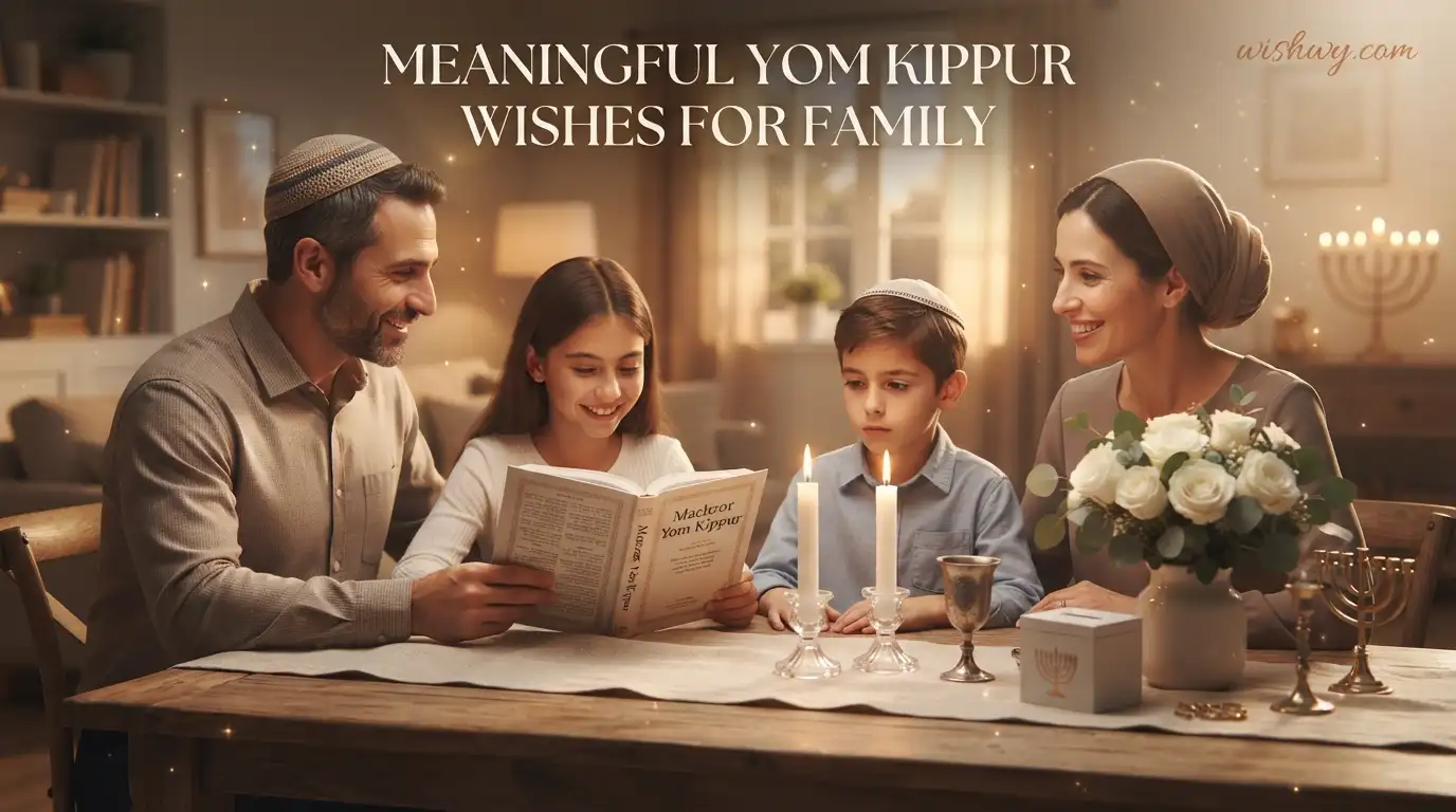 Meaningful Yom Kippur Wishes for Family