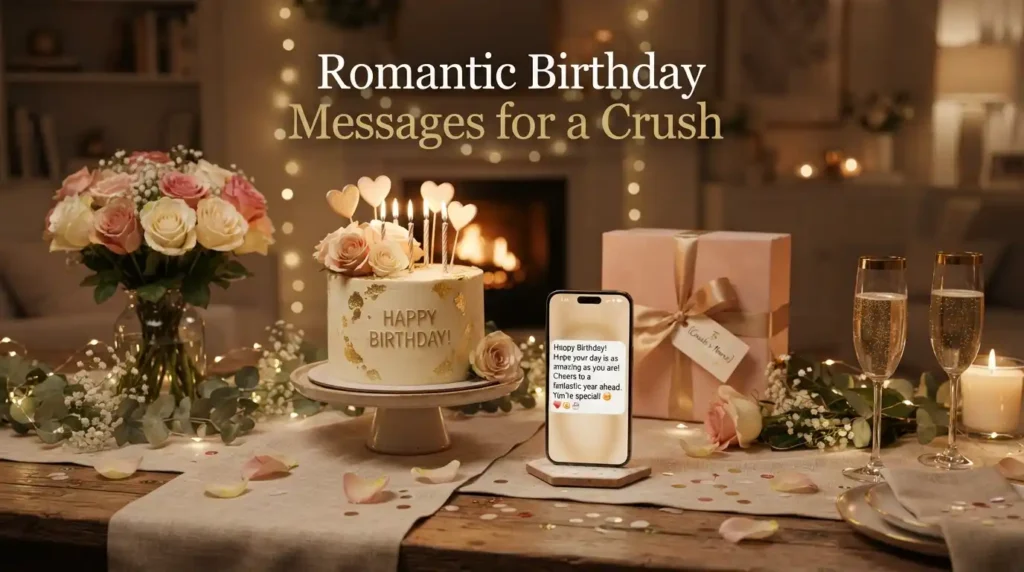 Romantic Birthday Messages for a Crush