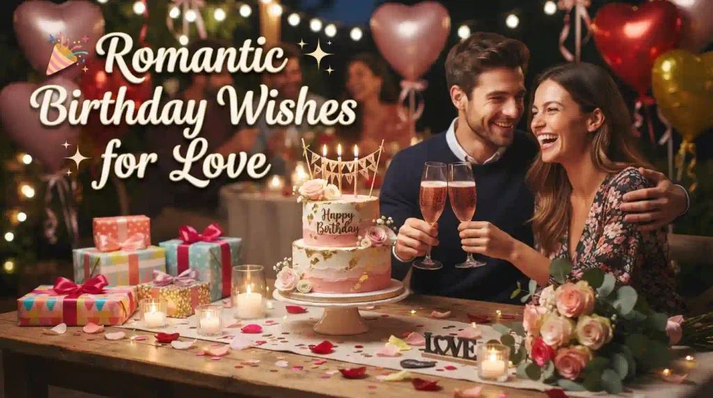 Romantic Birthday Wishes for Love