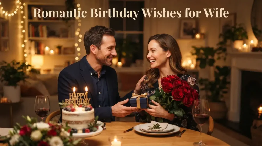 Romantic Birthday Wishes for Wife