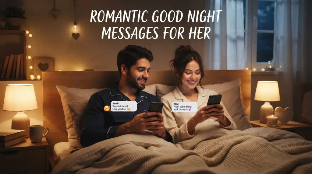 Romantic Good Night Messages for Her