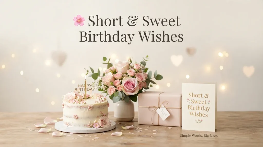 Short & Sweet Birthday Wishes