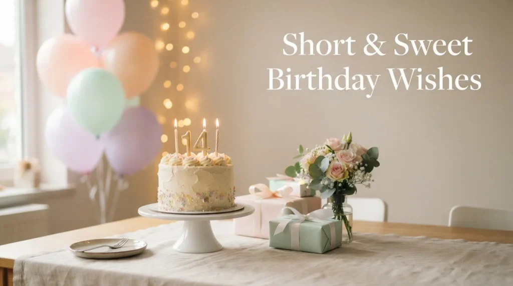 Short & Sweet Birthday Wishes