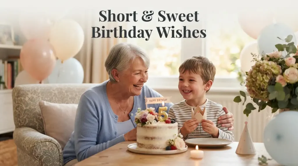 Short & Sweet Birthday Wishes