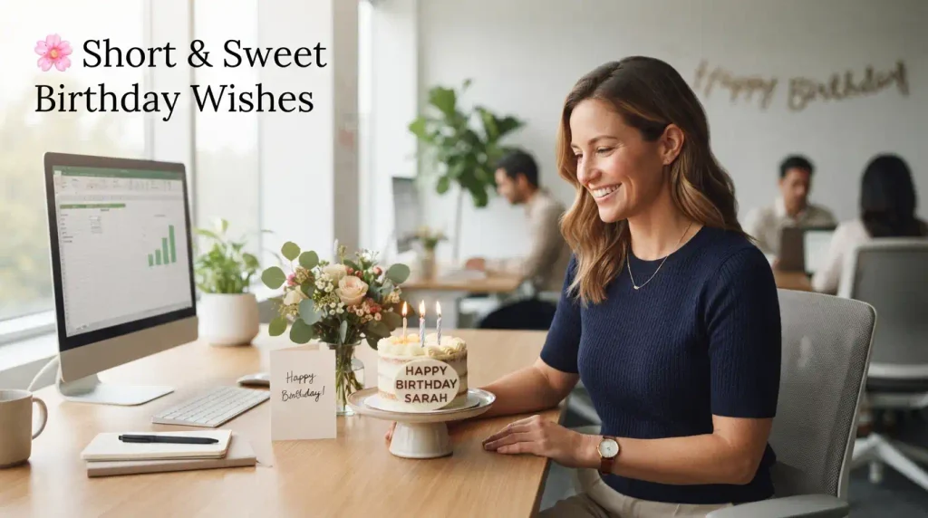 Short & Sweet Birthday Wishes